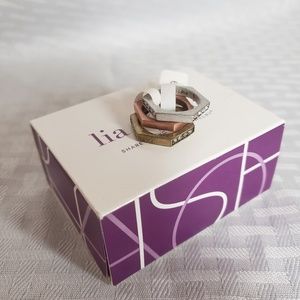💜3 for $20 |  Lia Sophia Tri Ring